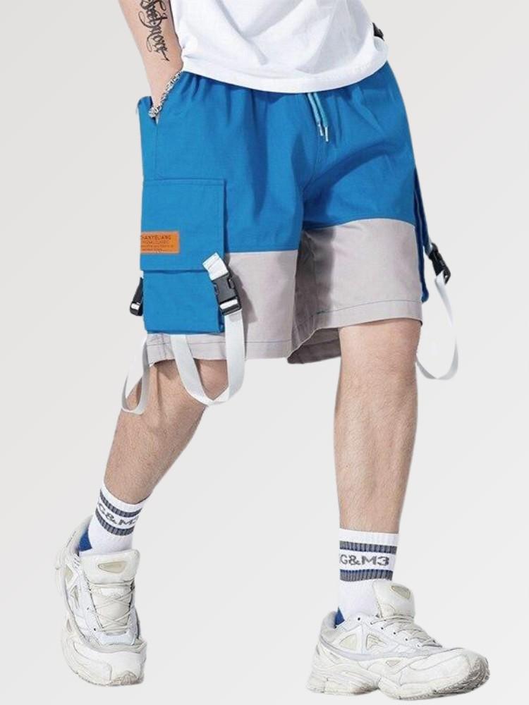 Short Cargo 'Aomoka Bleu'