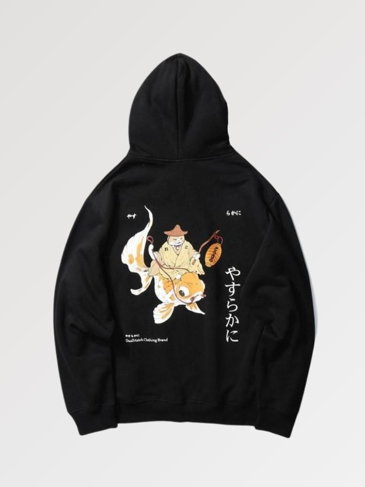 Sweat Coton Japonais Neko x Koi