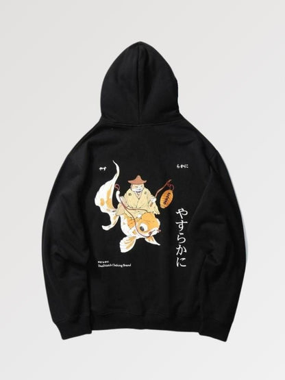 Sweat Coton Japonais Neko x Koi