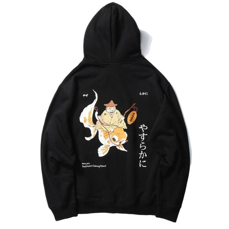 Sweat Coton Japonais Neko x Koi
