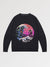 Sweat Japonais Retro Wave Pattern