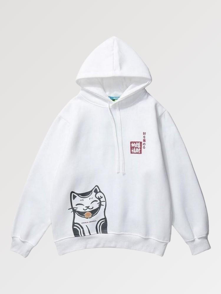 Sweat Maneki-Neko Hanamaki