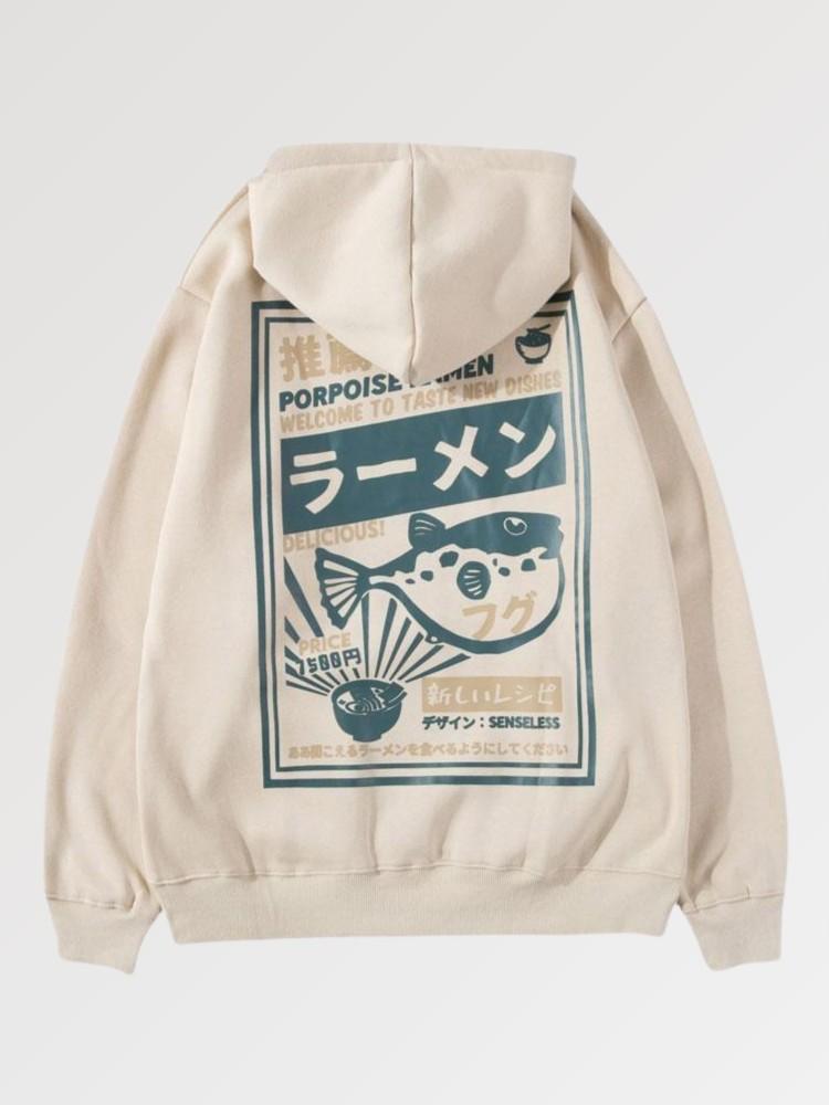 Sweat Nourriture Japonaise Fish x Ramen