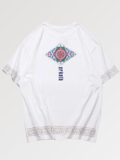 T-Shirt Broderie Japonaise Kadoma