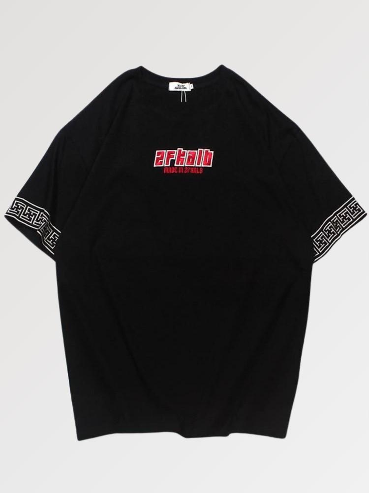 T-Shirt Broderie Japonaise Kadoma