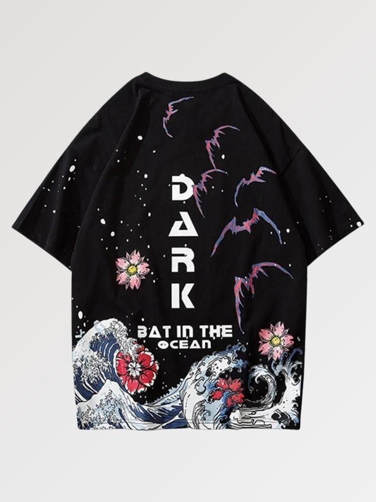 T-Shirt Inspiration Japonaise The Ocean