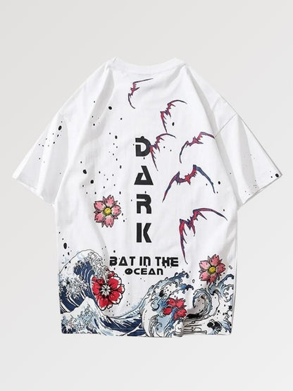 T-Shirt Inspiration Japonaise The Ocean