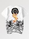 T-Shirt Japonais Carpe Koi Okariya