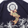 T-Shirt Japonais Carpe Koi Okariya