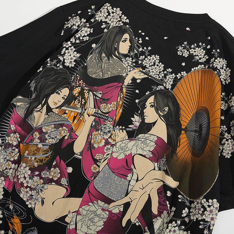 T-Shirt Japonais Geisha Niigata