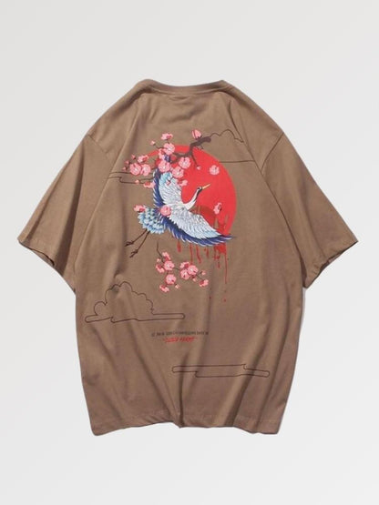 Tee Shirt Grue Japonaise Tsugaru
