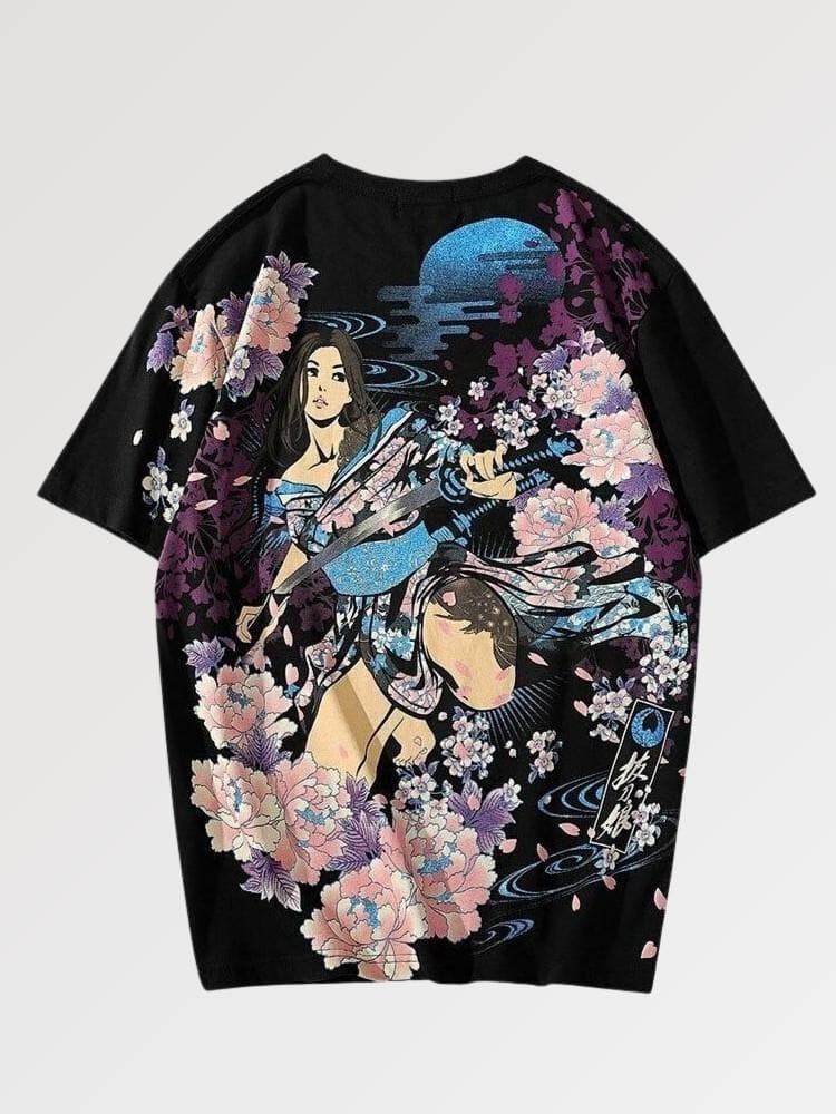 Tee Shirt Japonais Femme Tsukumi