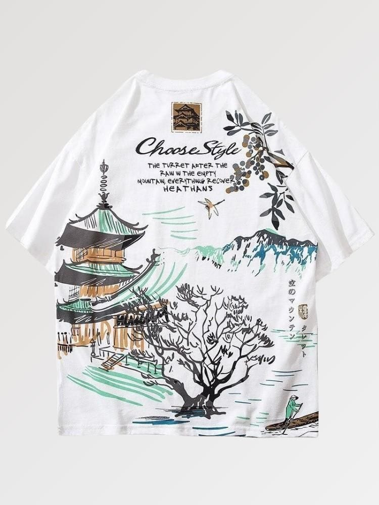 Tee Shirt Japonais Traditionnel Karatsu