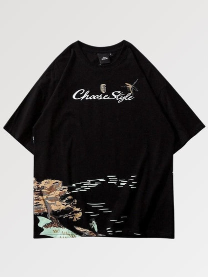 Tee Shirt Japonais Traditionnel Karatsu