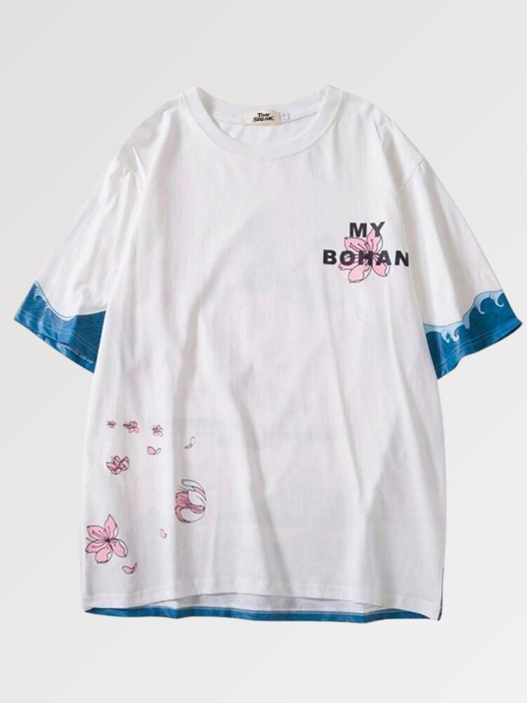 Tee Shirt Motif Japonais Ninomiya