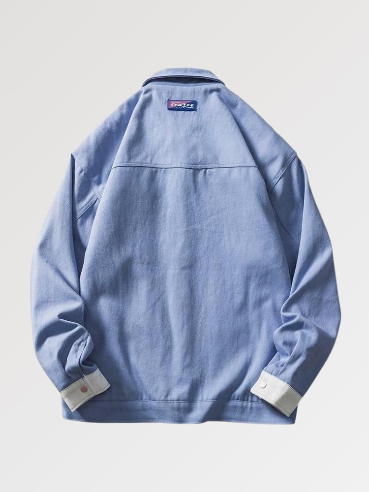 Veste en Jean Rose Hana Rivoli