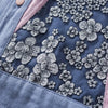 Veste en Jean Rose Hana Rivoli