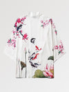 Veste Kimono Fleuri Femme Kamina