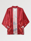 Veste Kimono Rouge Kazuno