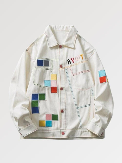 Veste Streetwear Vintage Color Weather
